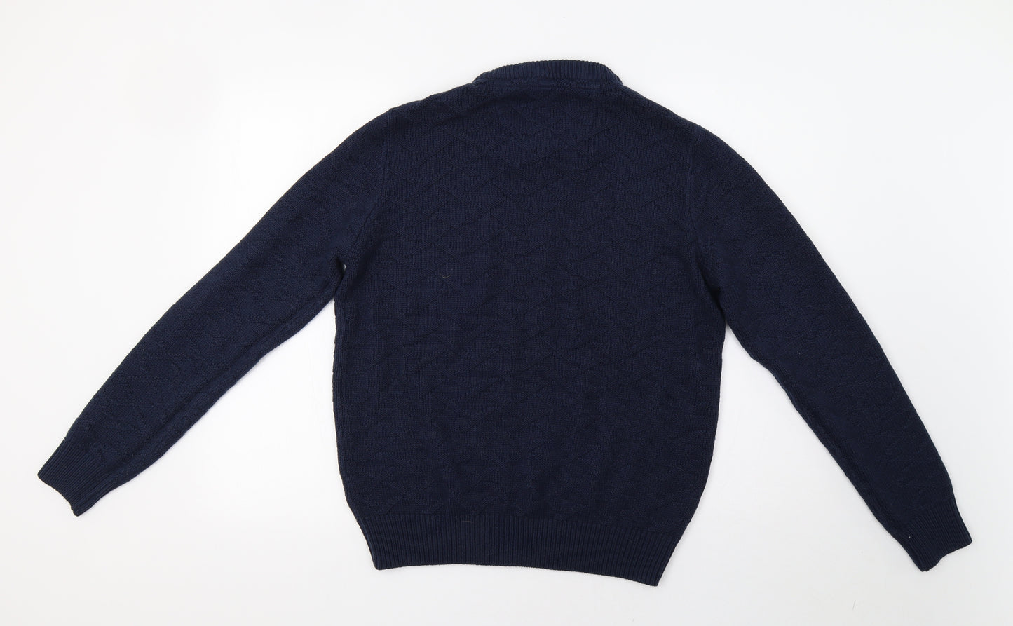 Dstruct Mens Blue   Pullover Jumper Size M