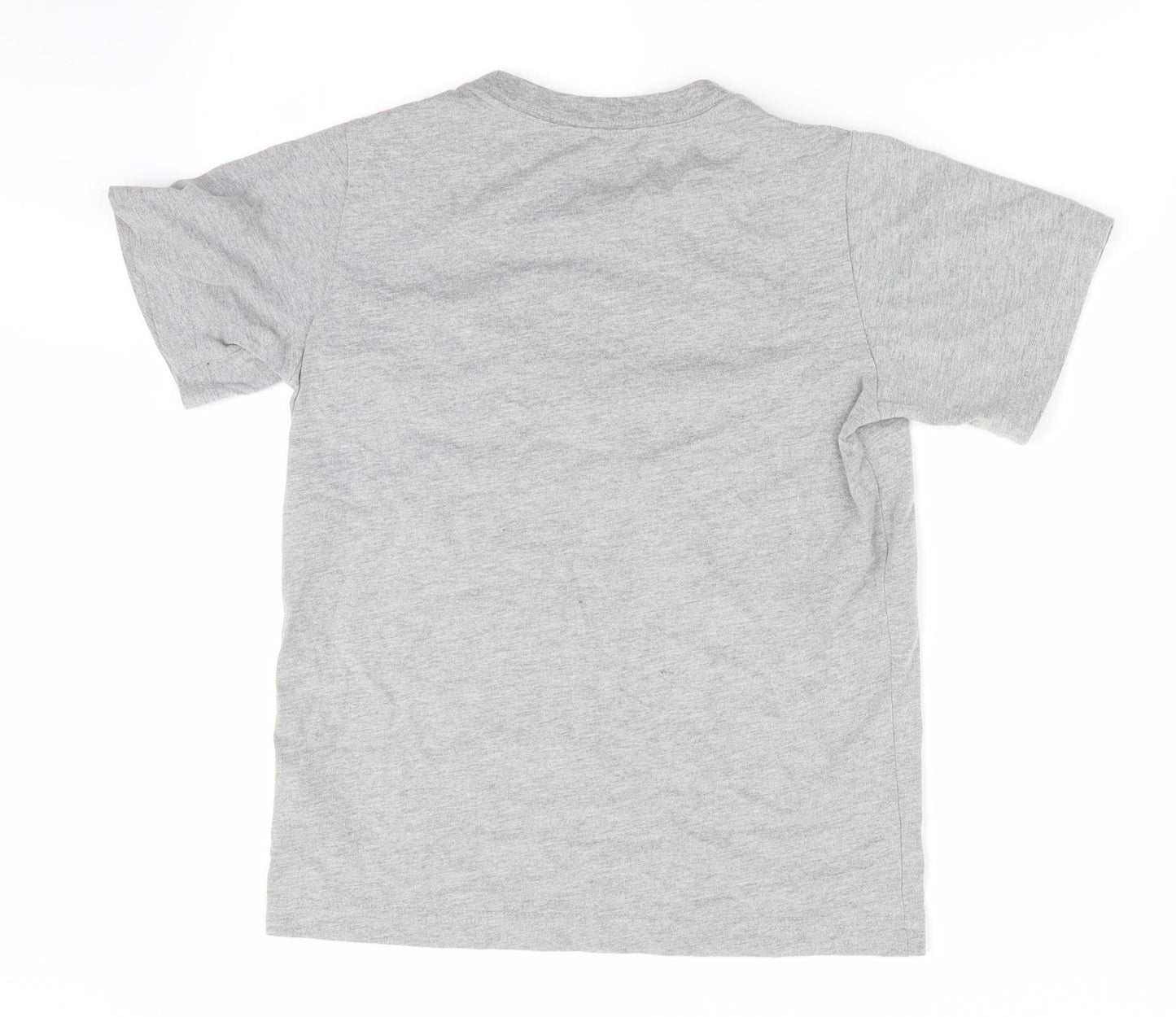 All Star Boys Grey   Basic T-Shirt Size 8-9 Years