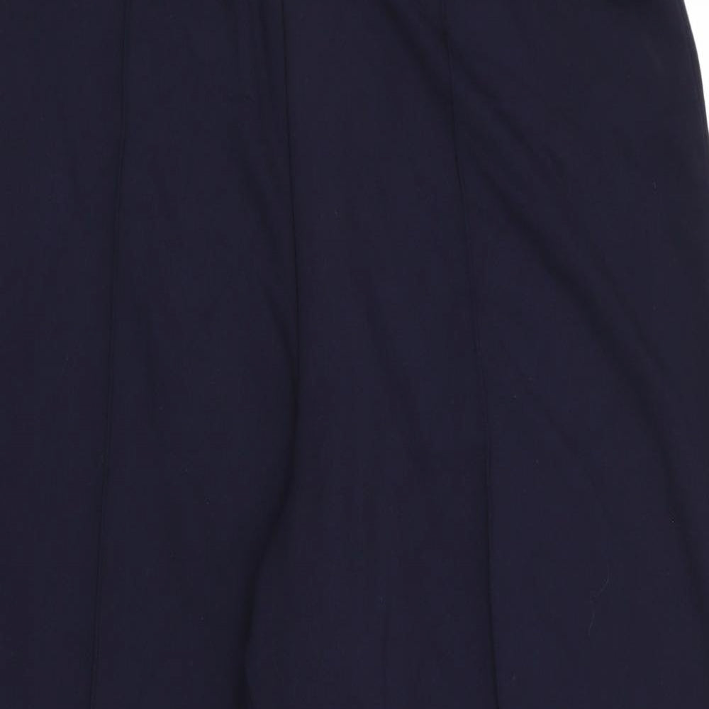 Bonmarché Womens Blue   Cropped Trousers Size 12 L24 in