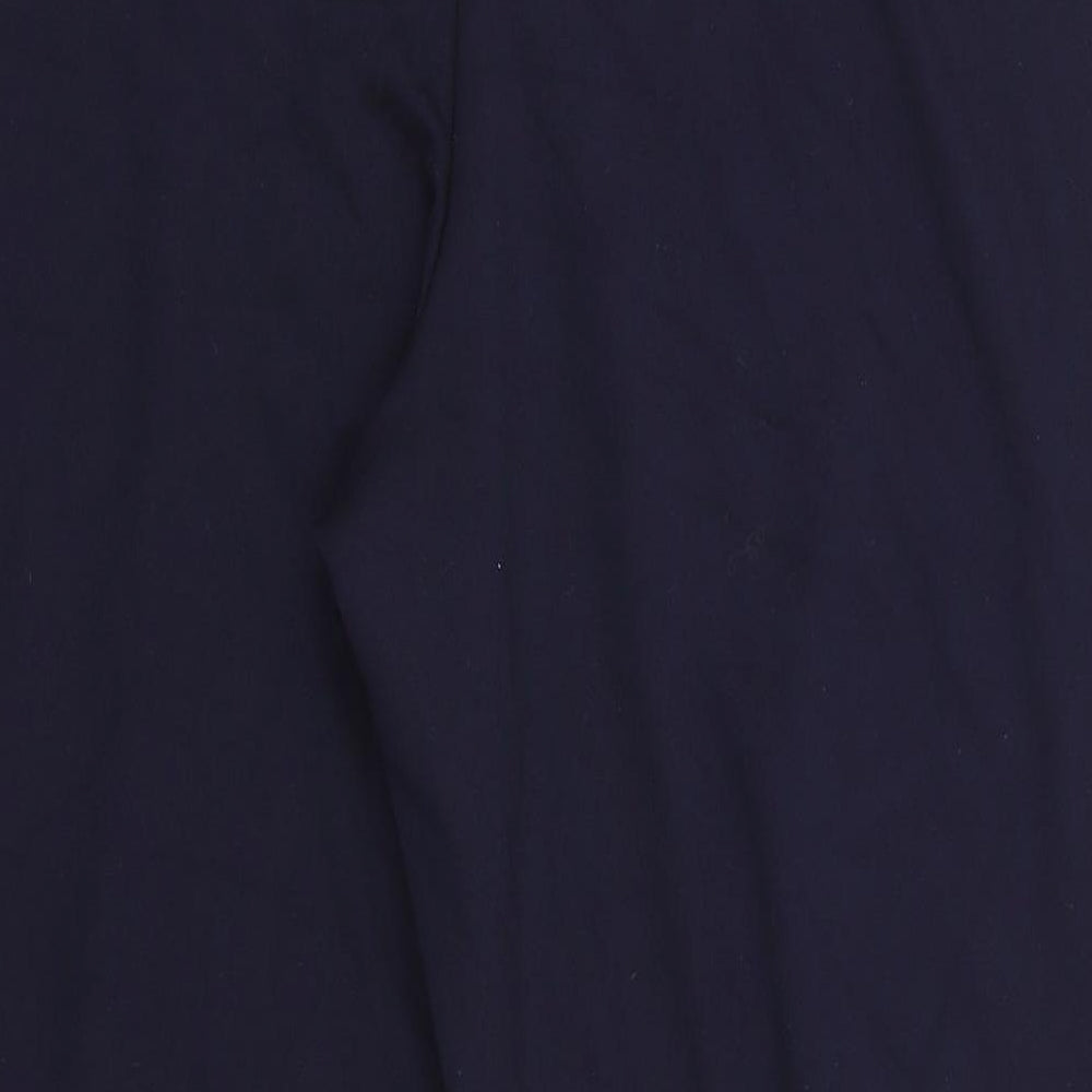 Bonmarché Womens Blue   Cropped Trousers Size 12 L24 in