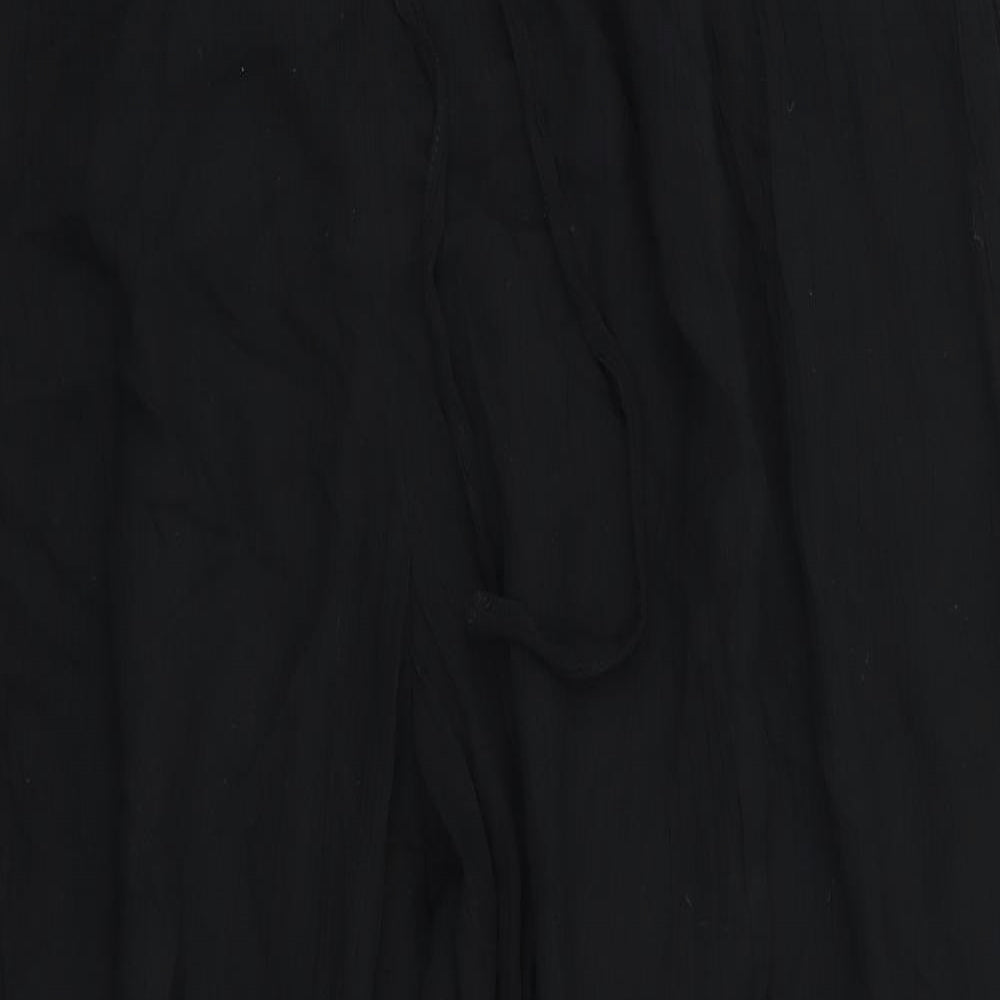 Marks and Spencer Womens Black   Trousers  Size 16 L26 in