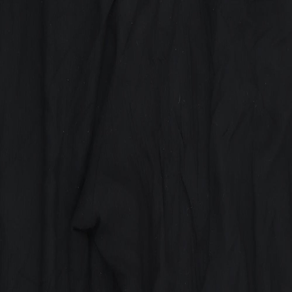 Marks and Spencer Womens Black   Trousers  Size 16 L26 in