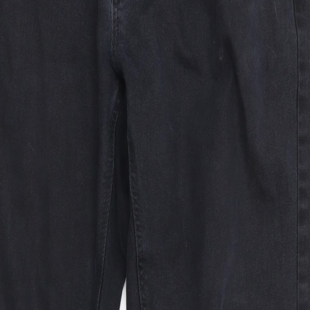 NEXT Mens Black   Straight Jeans Size 34 in L31 in