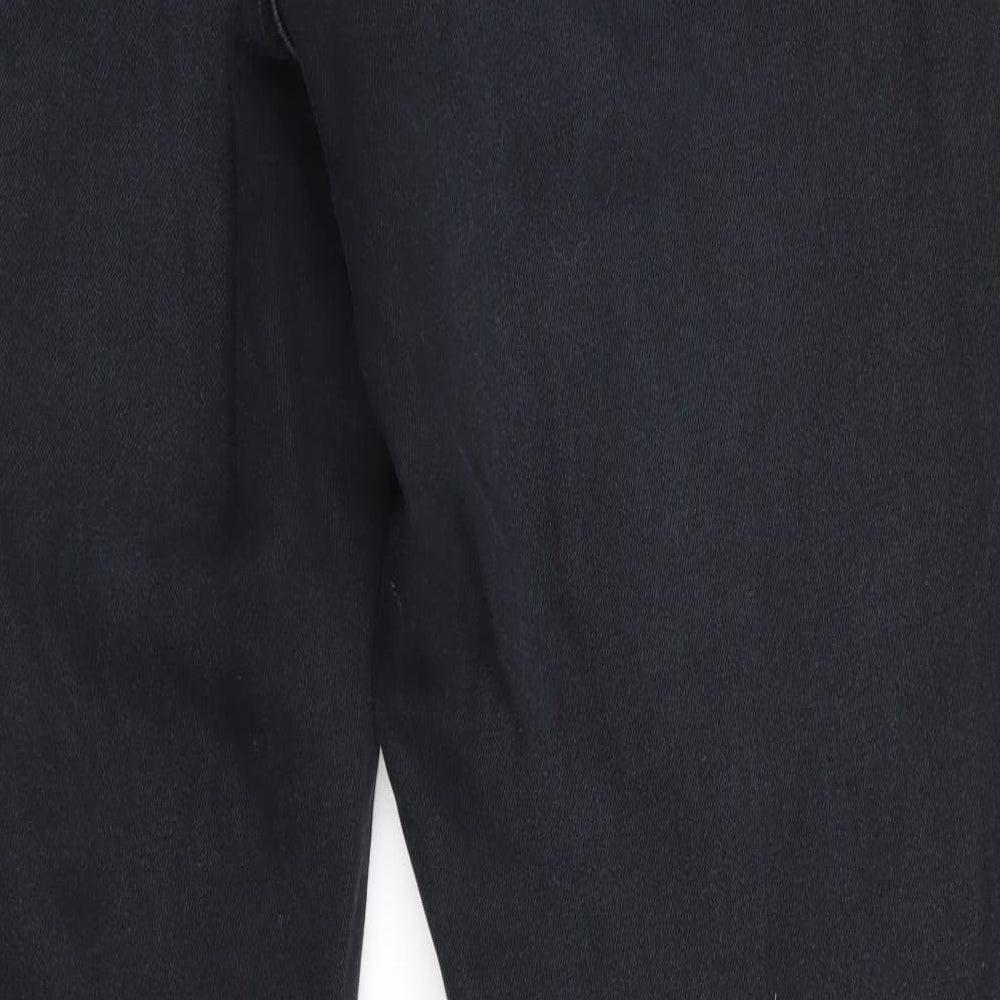 NEXT Mens Black   Straight Jeans Size 34 in L31 in