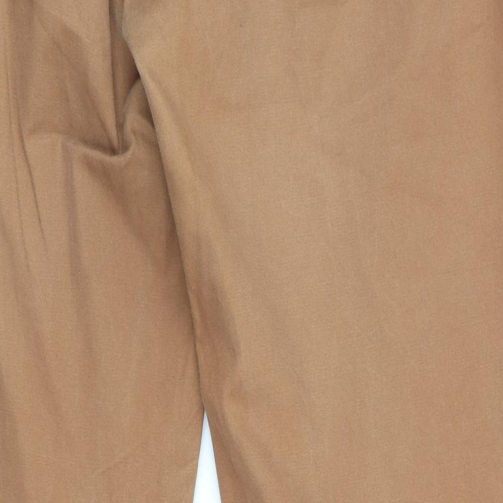 H&M Mens Brown   Chino Trousers Size 34 in L32 in