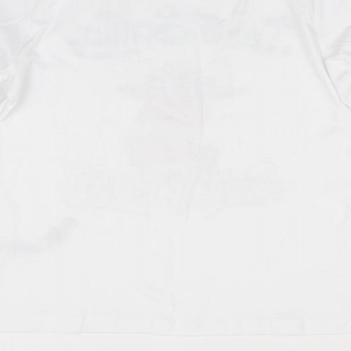 Primark Girls White   Basic T-Shirt Size 9-10 Years  - christmas top
