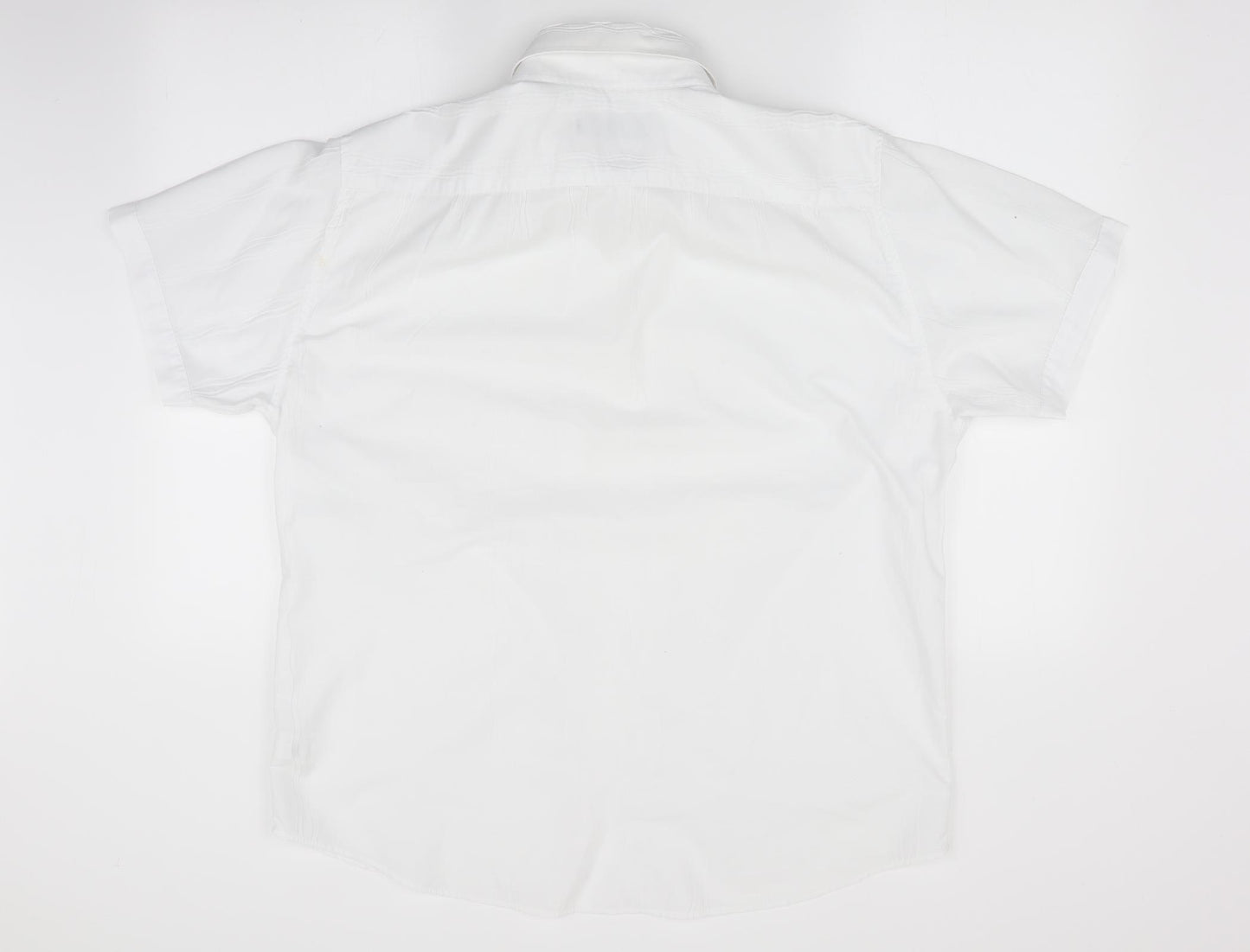 NEXT Mens White    Button-Up Size M