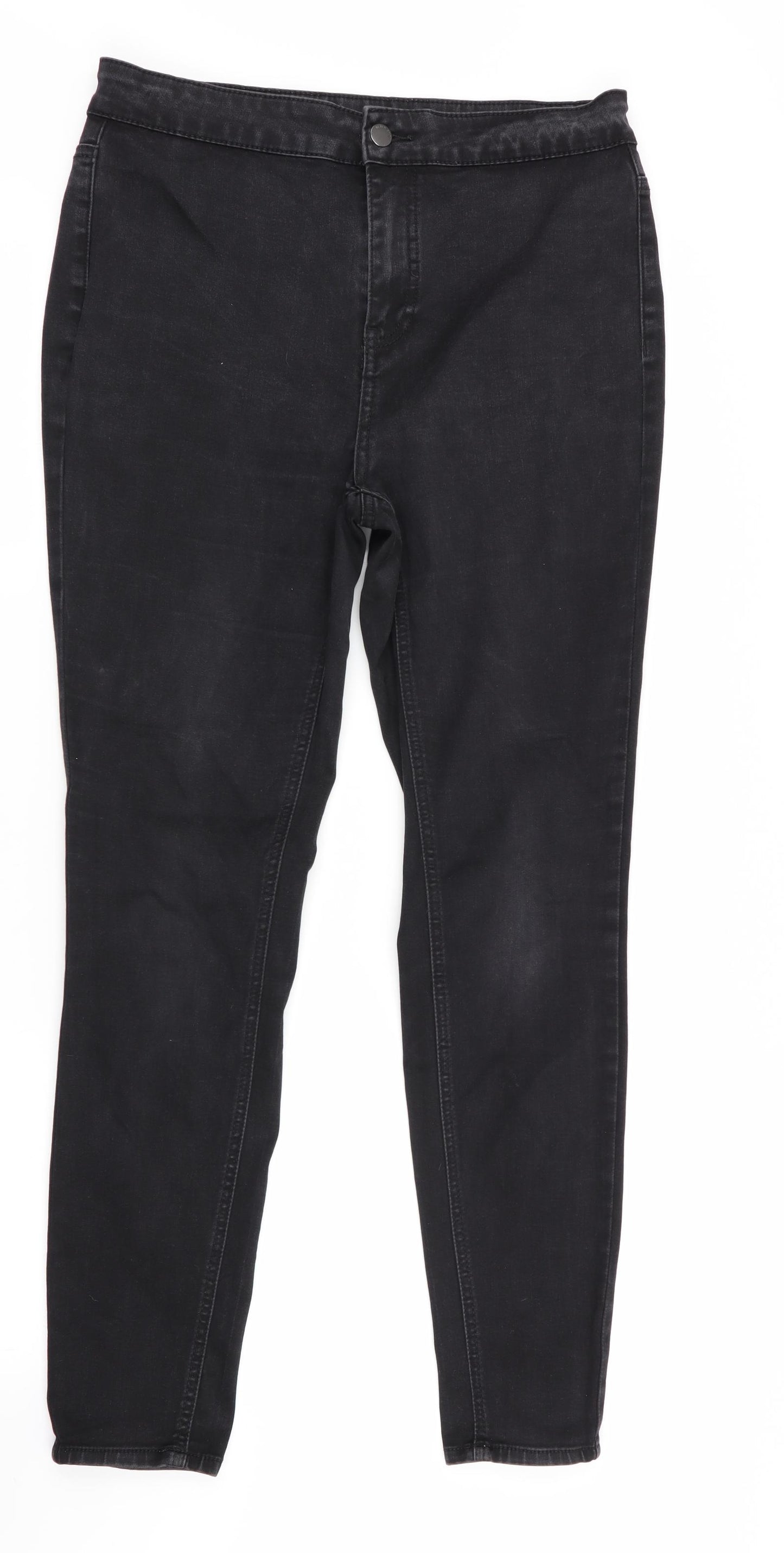 Denim by TU Womens Black   Skinny Jeans Size 16 L29 in