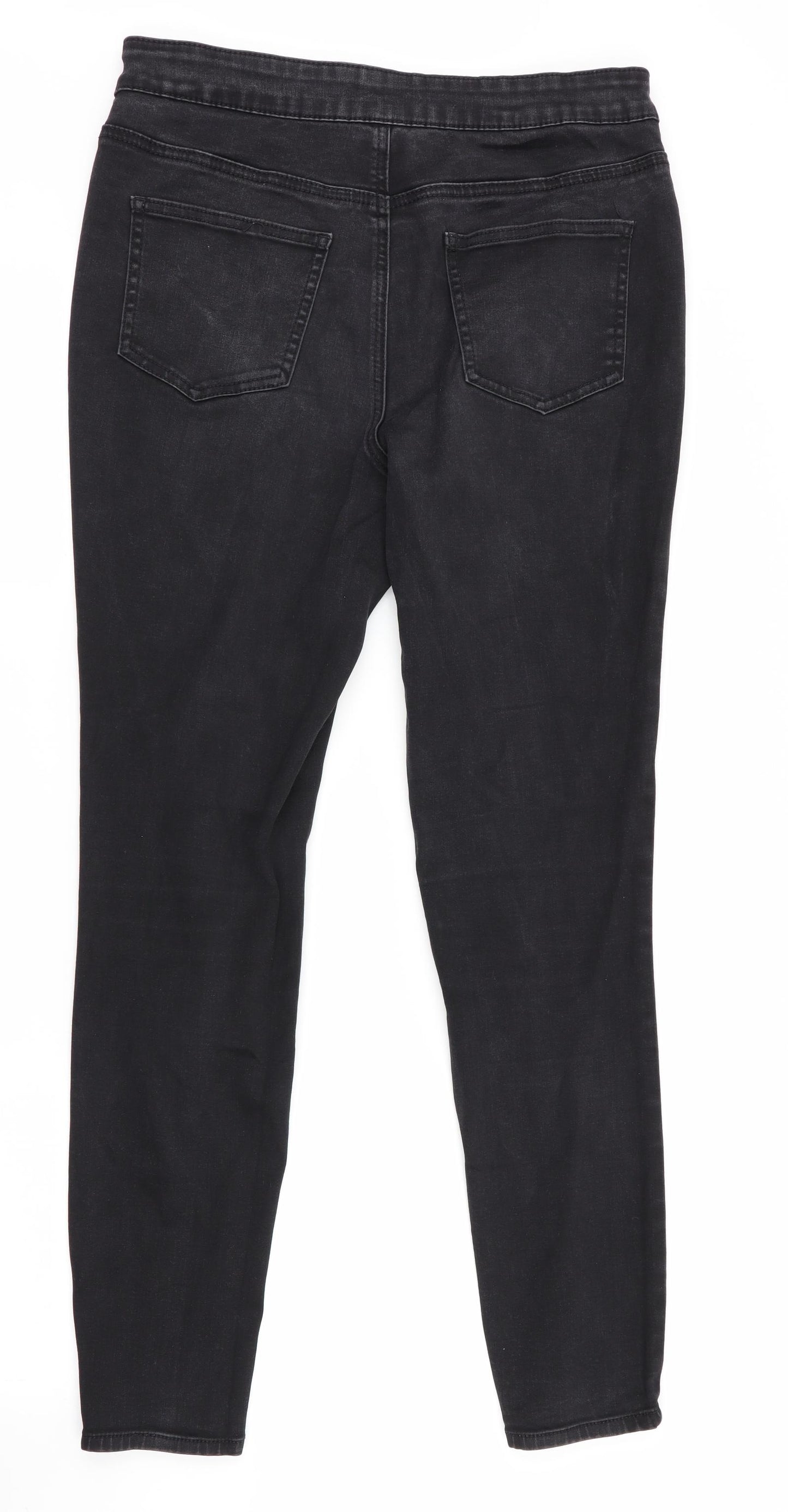 Denim by TU Womens Black   Skinny Jeans Size 16 L29 in