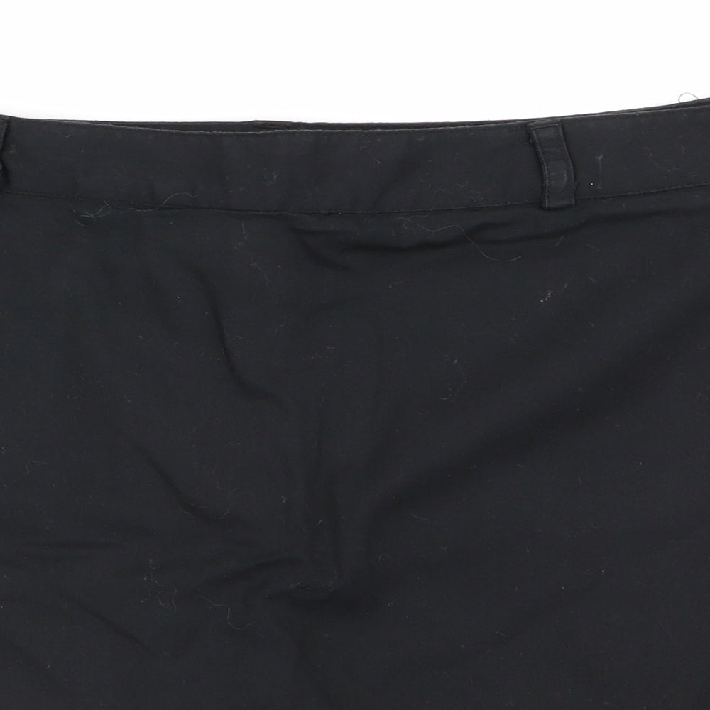 FIve Seasons Womens Black   A-Line Skort Size 12  - Skirt/Short