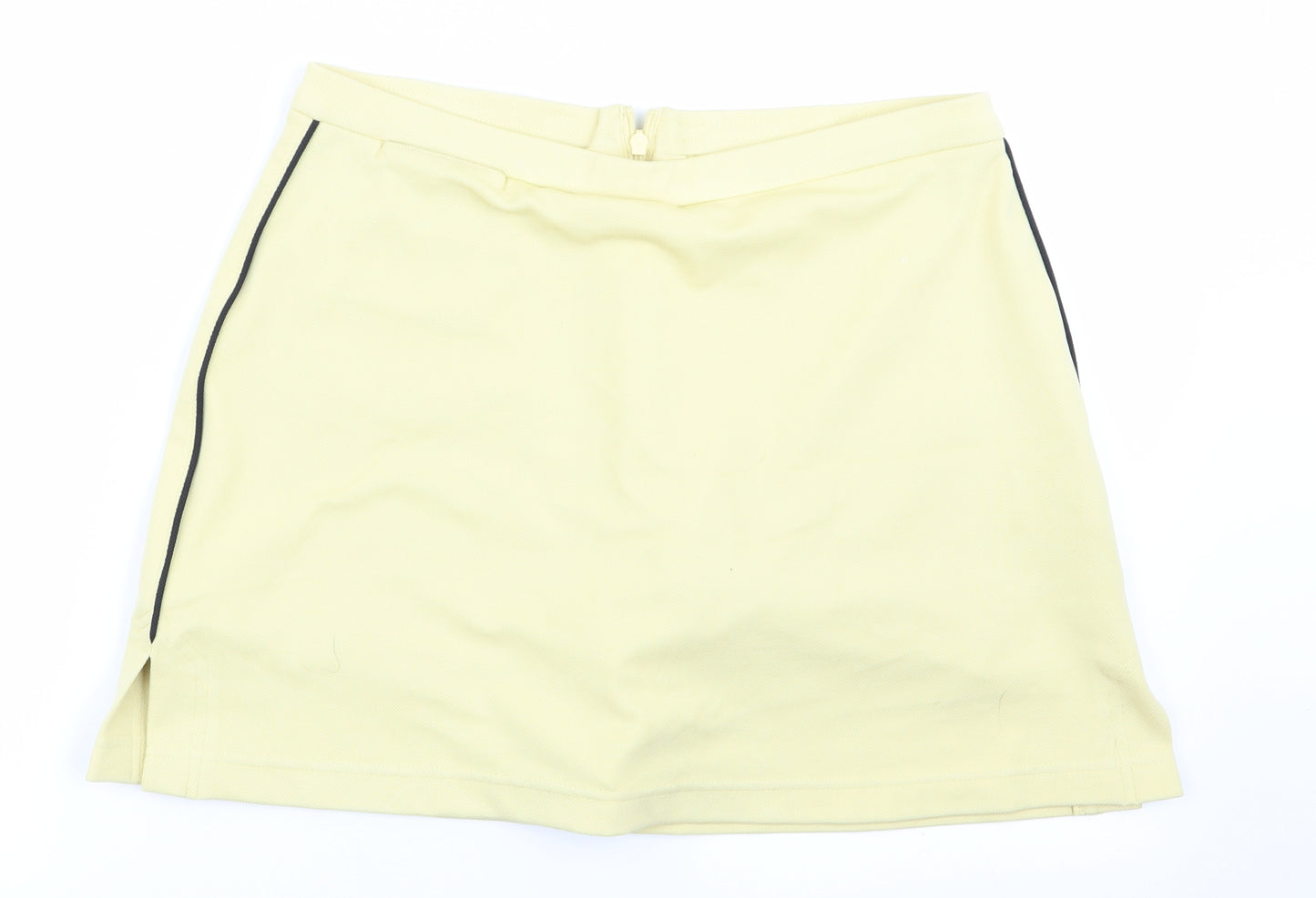 Addidas Womens Yellow   A-Line Skort Size 8  - CLIMACOOL