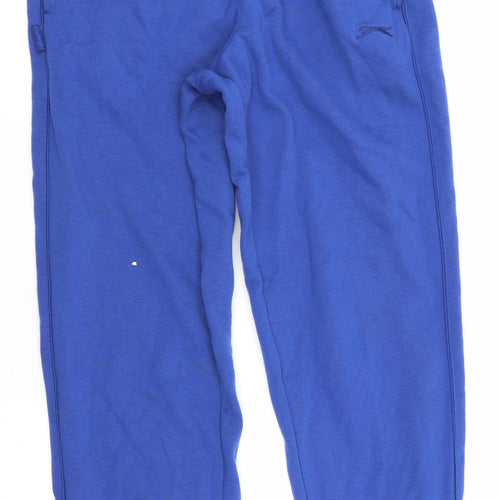 Slazenger Mens Blue   Sweatpants Trousers Size L L31 in