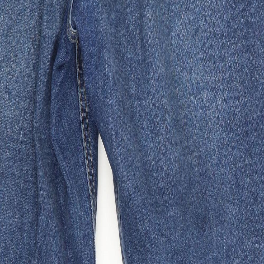 Topshop Jamie Mens Blue   Straight Jeans Size 28 in L28 in