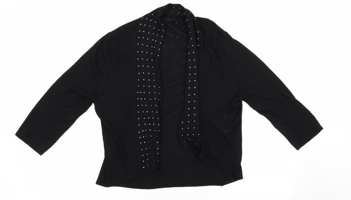 H&M Womens Black   Cardigan Jumper
