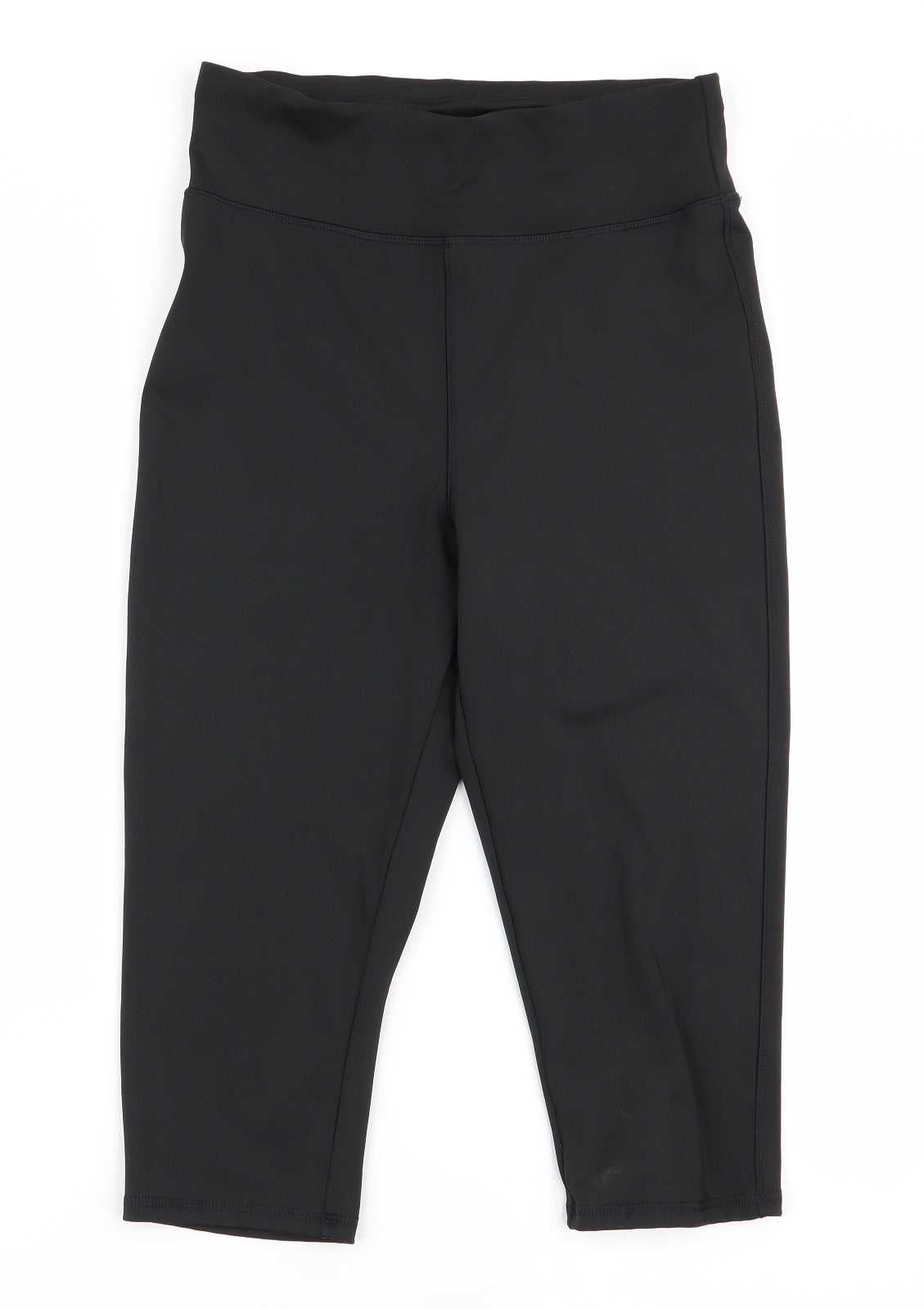 Florence and Fred Womens Black   Cropped Leggings Size 12 L16 in