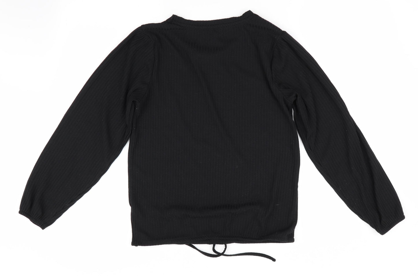 Peacocks Womens Black   Tunic Blouse Size 14