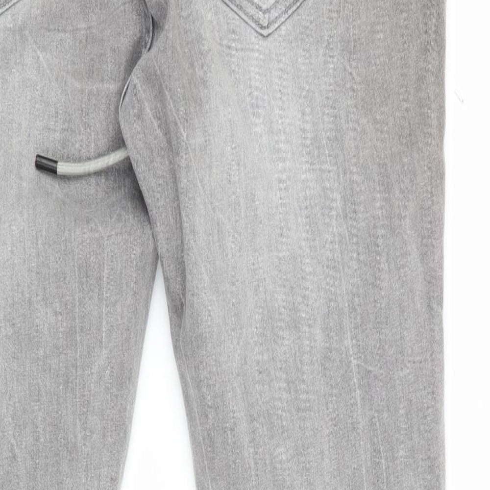 Preworn Womens Grey   Jegging Jeans Size L L28 in