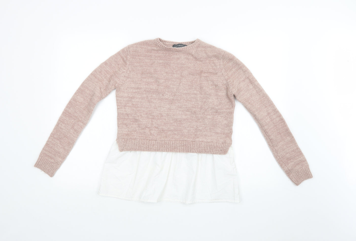 Primark Womens Pink   Pullover Jumper Size 10