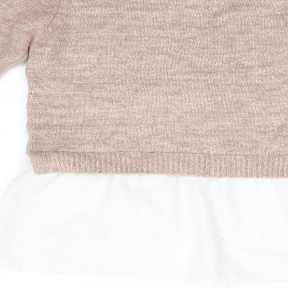 Primark Womens Pink   Pullover Jumper Size 10