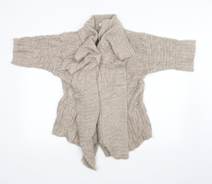 New Look Womens Brown   Cardigan Jumper Size 12