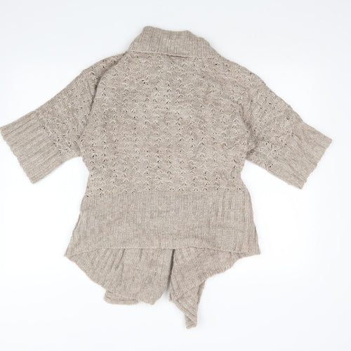 New Look Womens Brown   Cardigan Jumper Size 12