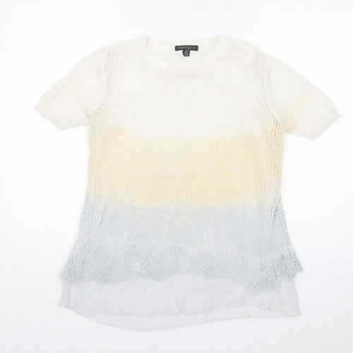 Parkhurst Womens Multicoloured Striped  Basic T-Shirt Size S