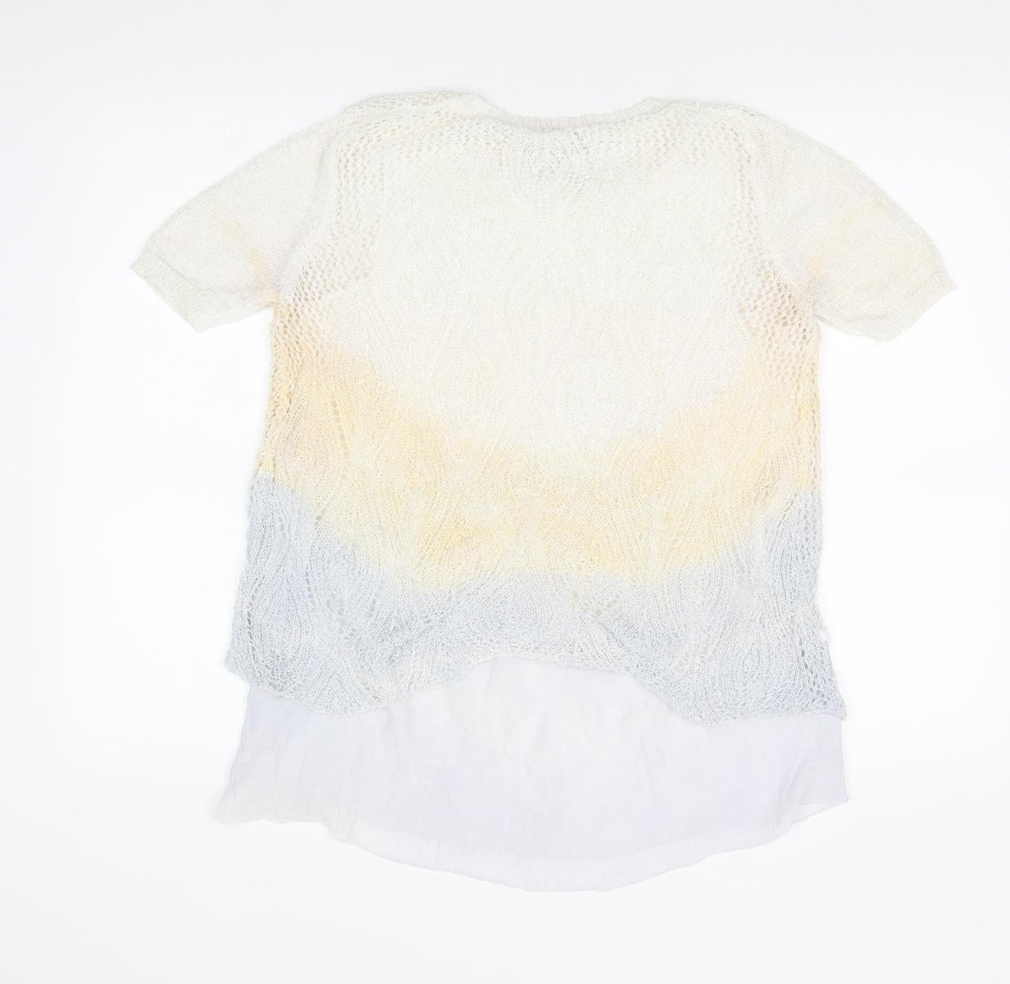 Parkhurst Womens Multicoloured Striped  Basic T-Shirt Size S