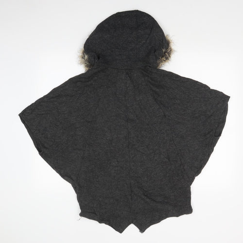 Crafted Womens Grey   Full Zip Jumper Size 10