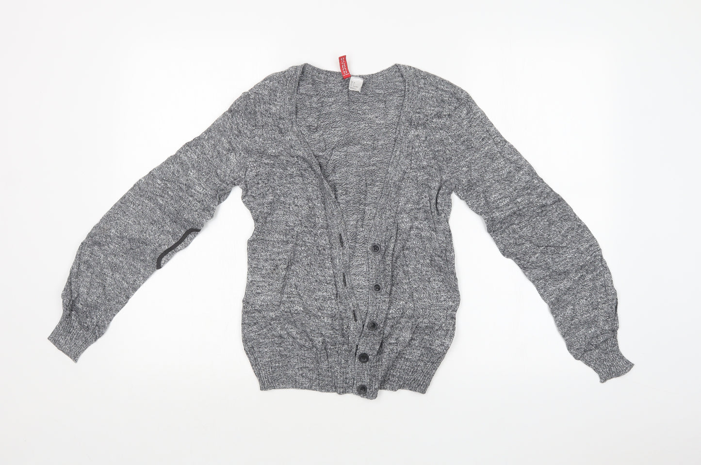 H&M Womens Grey   Cardigan Jumper Size 8
