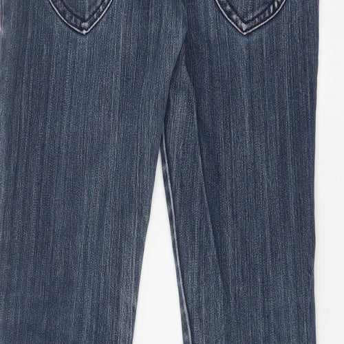 TRU2U Womens Blue   Flared Jeans Size 8 L30 in