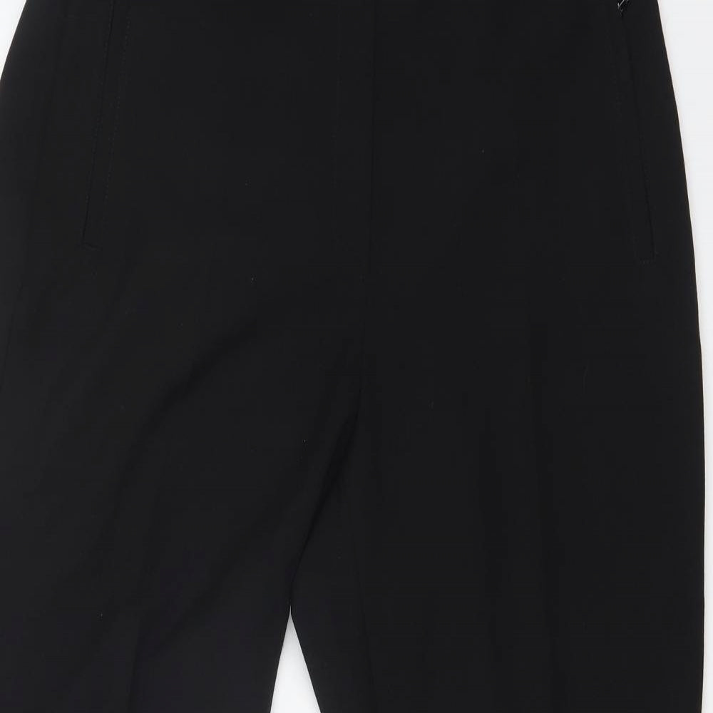 M&S Womens Black   Dress Pants Trousers Size 14 L25 in