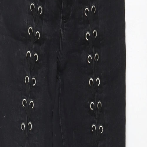 River Island Womens Black   Skinny Jeans Size 8 L25 in