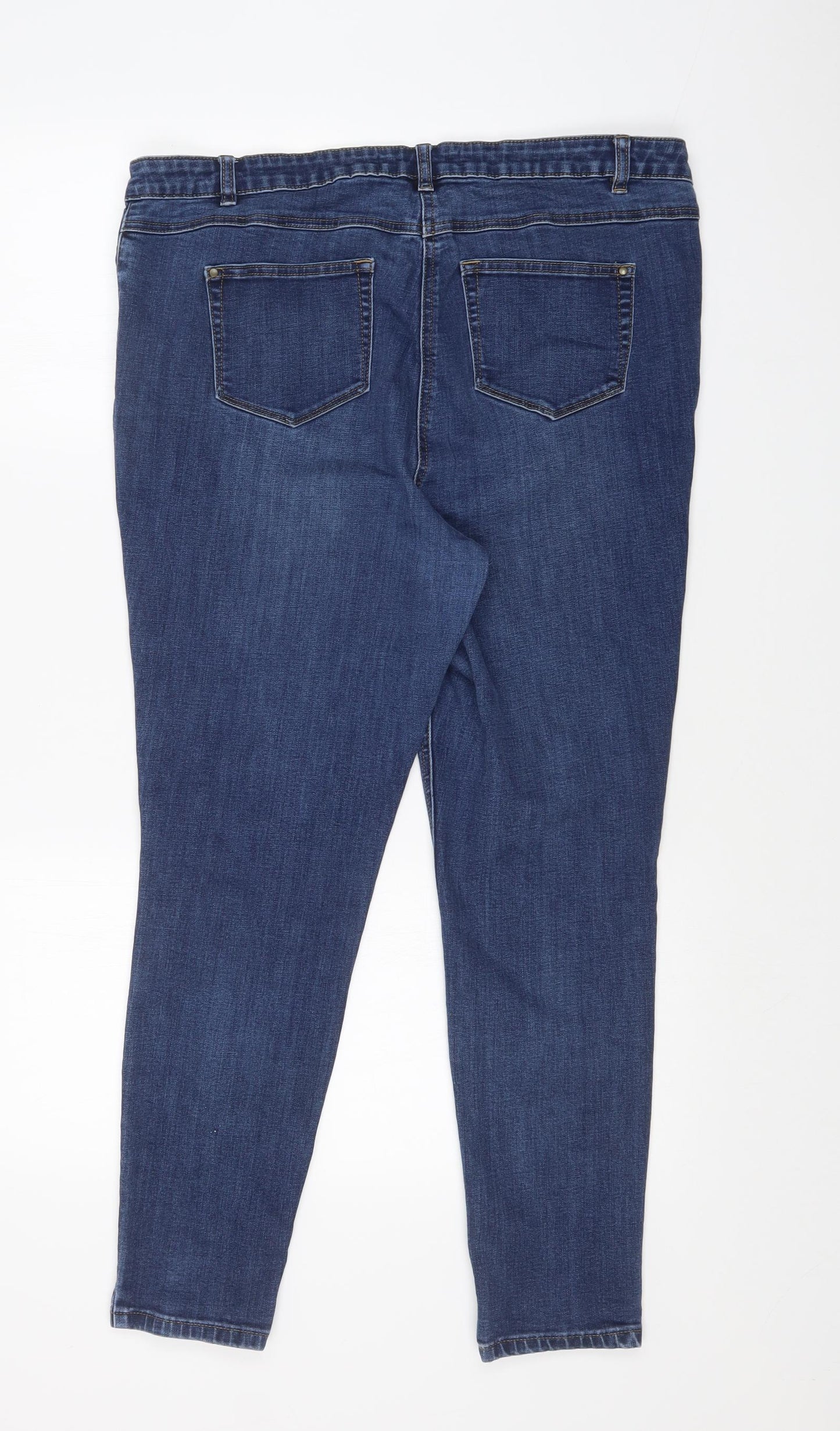 George Womens Blue   Skinny Jeans Size 18 L25 in