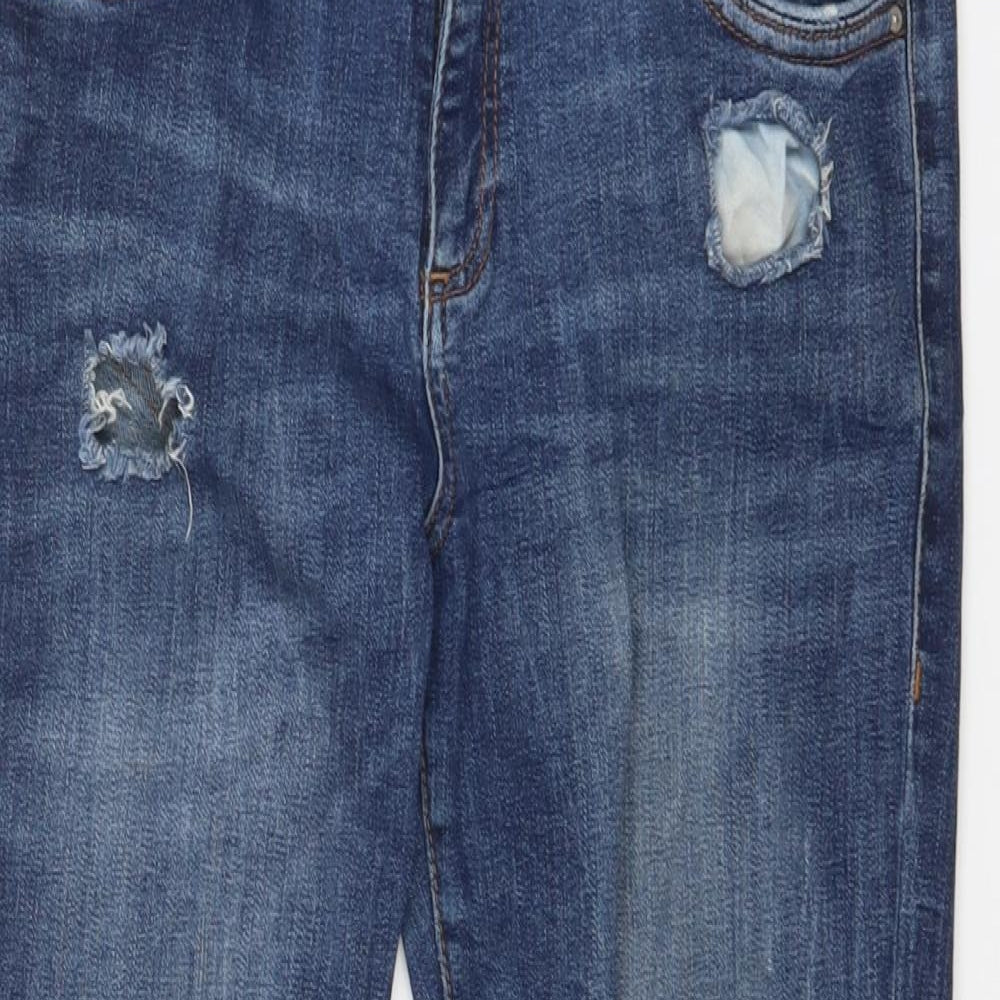 DENIM CO Womens Blue   Skinny Jeans Size 10 L24 in