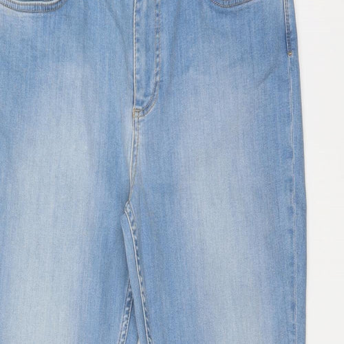 French Connection Womens Blue   Skinny Jeans Size 16 L28 in