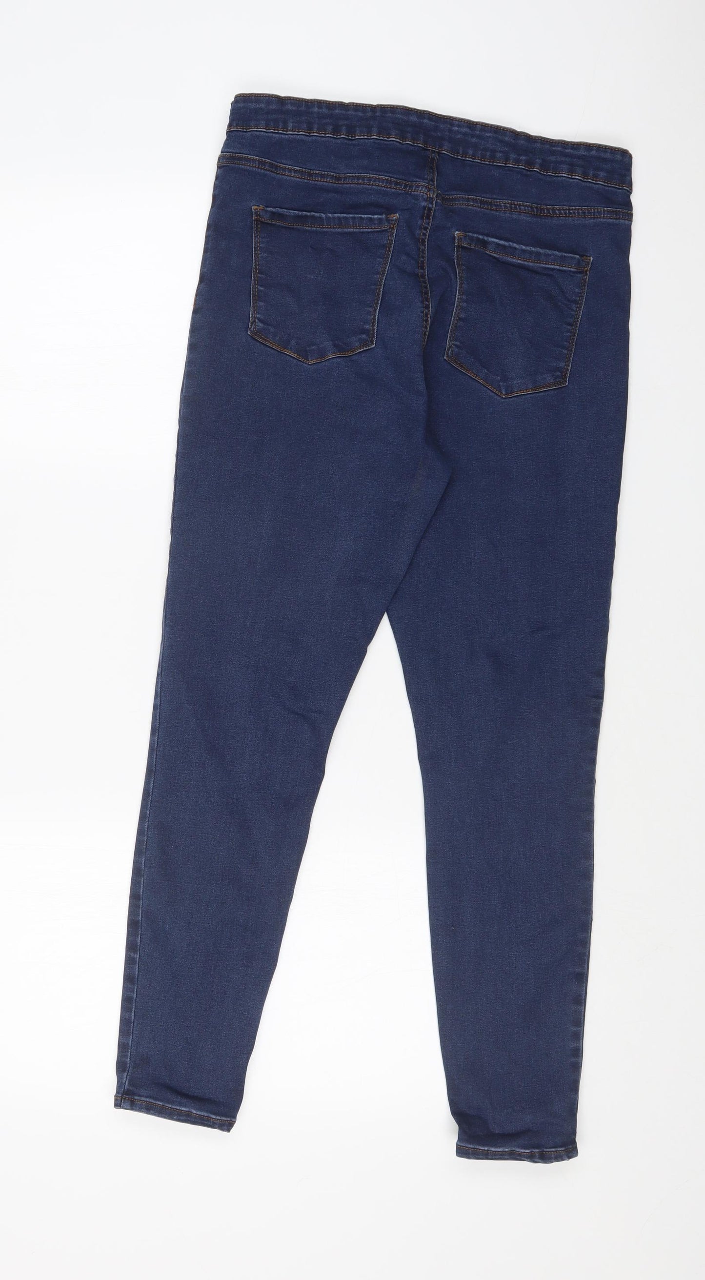 DENIM CO Womens Blue   Skinny Jeans Size 16 L26 in