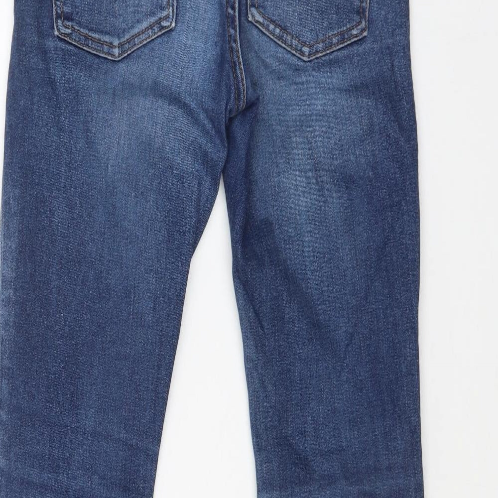 Mango Womens Blue   Flared Jeans Size 6 L27 in