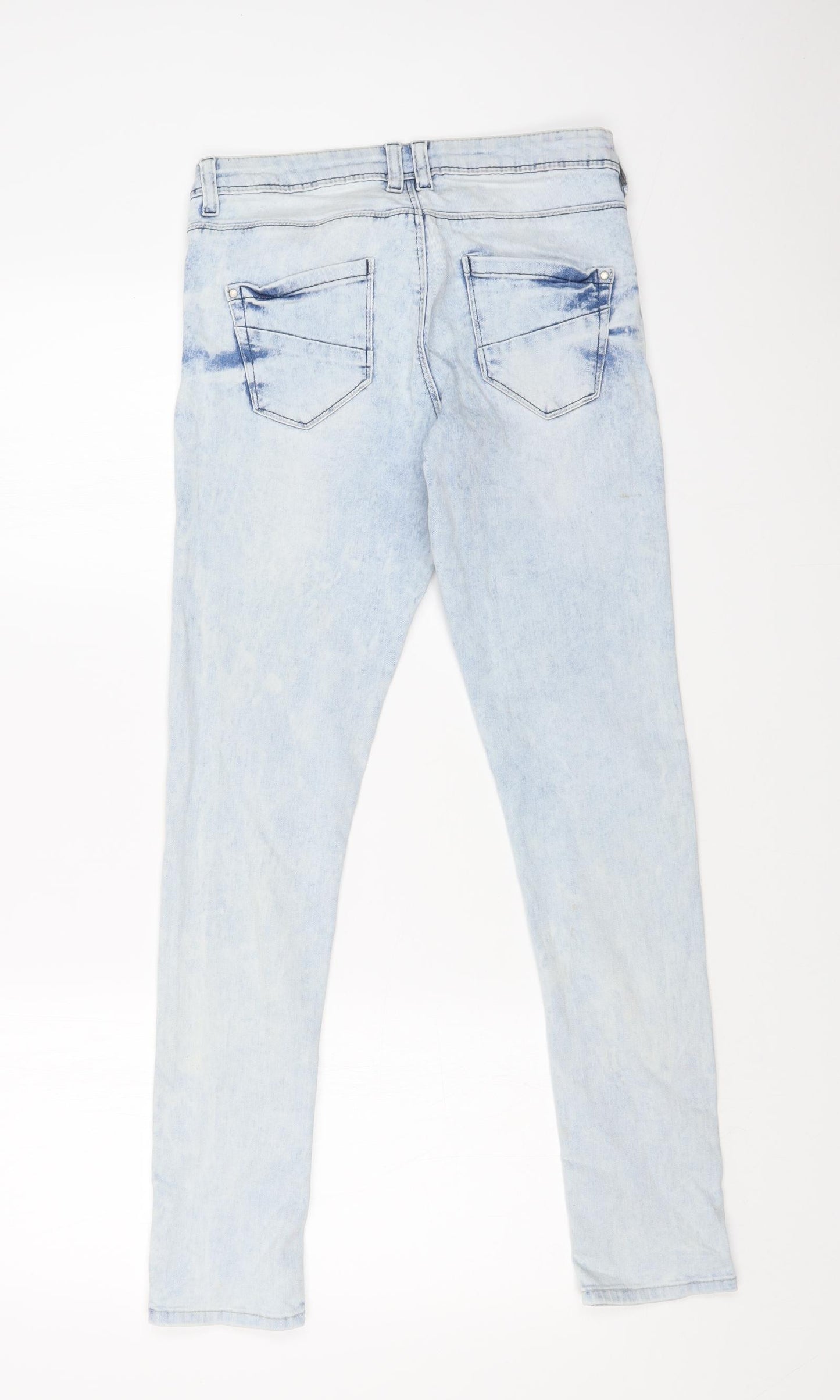 DENIM CO Womens Blue   Skinny Jeans Size 8 L28 in