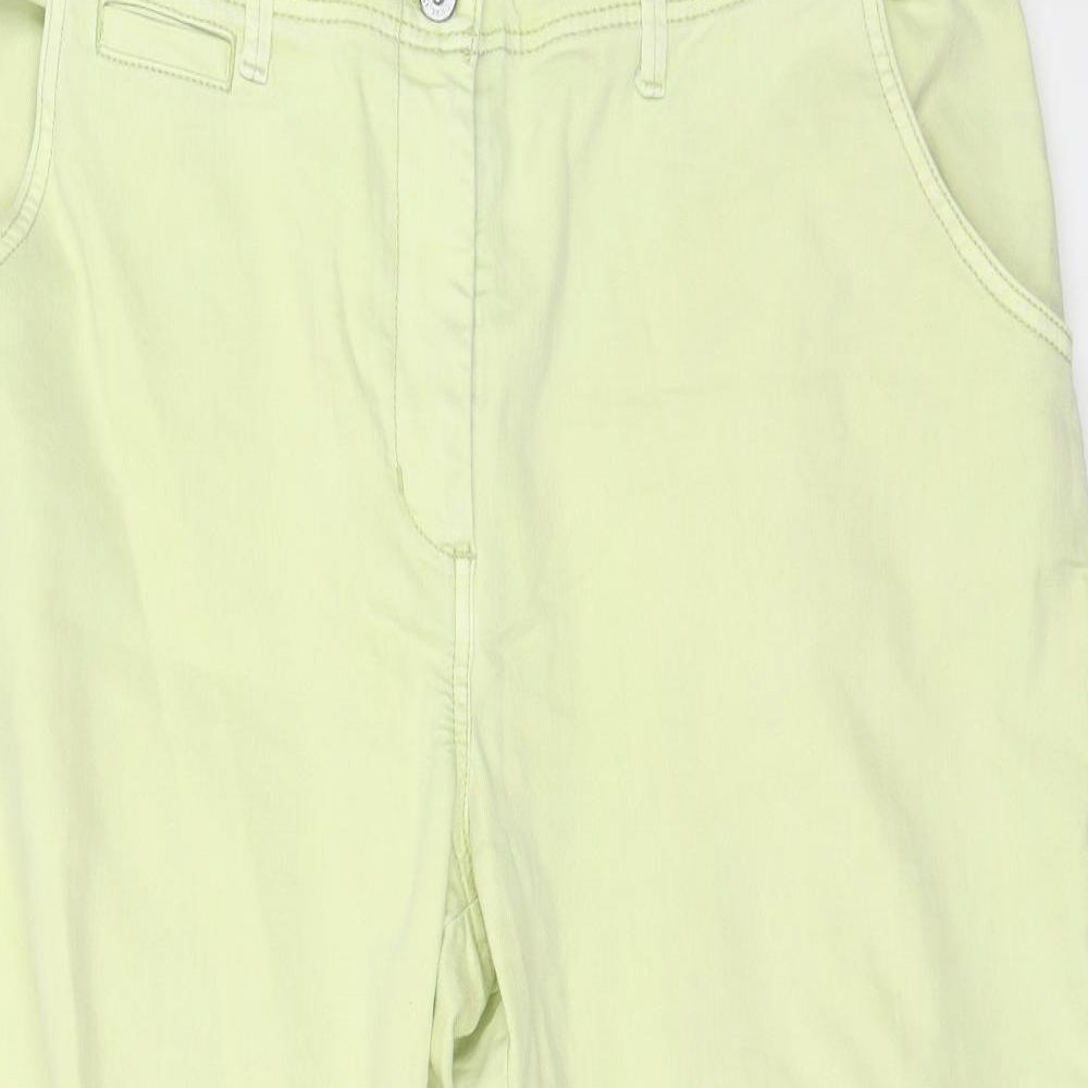 NEXT Womens Green   Straight Jeans Size 18 L23 in