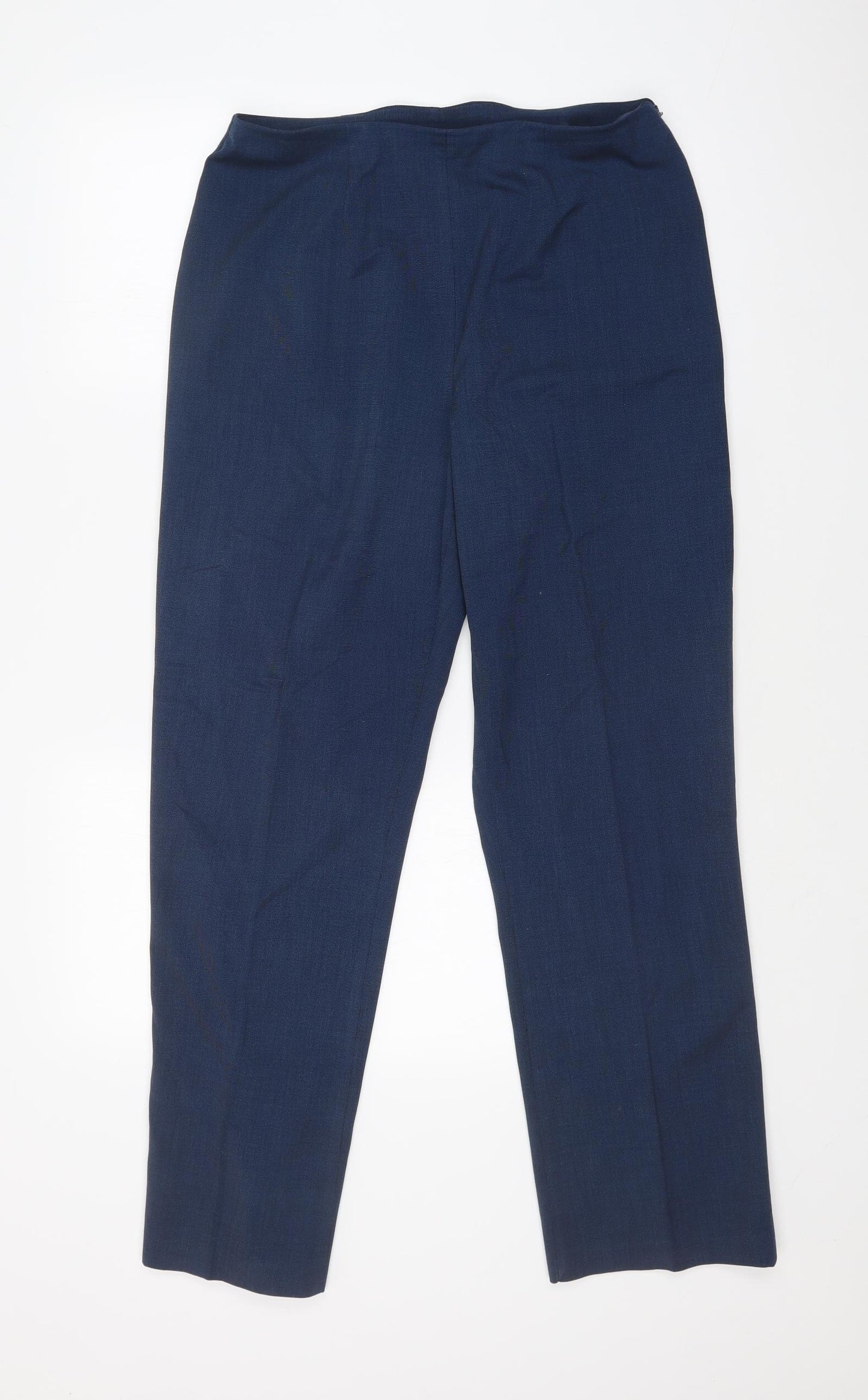 M&S Womens Blue   Trousers  Size 16 L29 in