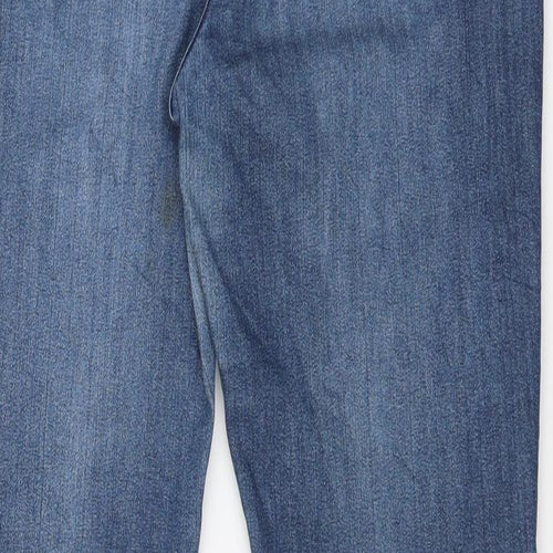 DENIM CO Womens Blue   Straight Jeans Size 16 L29 in