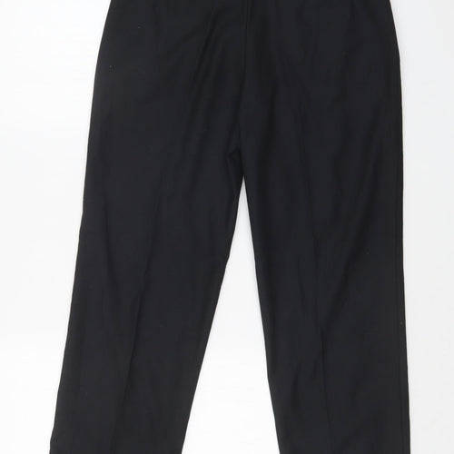 EWTEX Womens Black   Trousers  Size 30 in L23 in