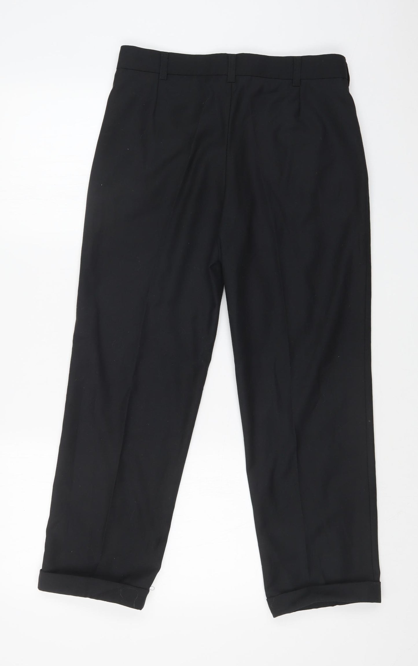 EWTEX Womens Black   Trousers  Size 30 in L23 in