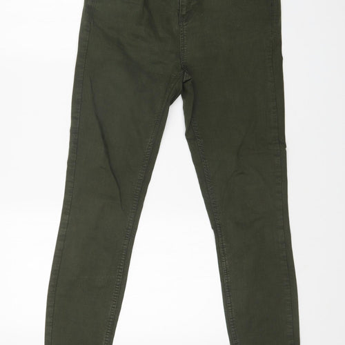 Fat Face Womens Green   Skinny Jeans Size 12 L28 in