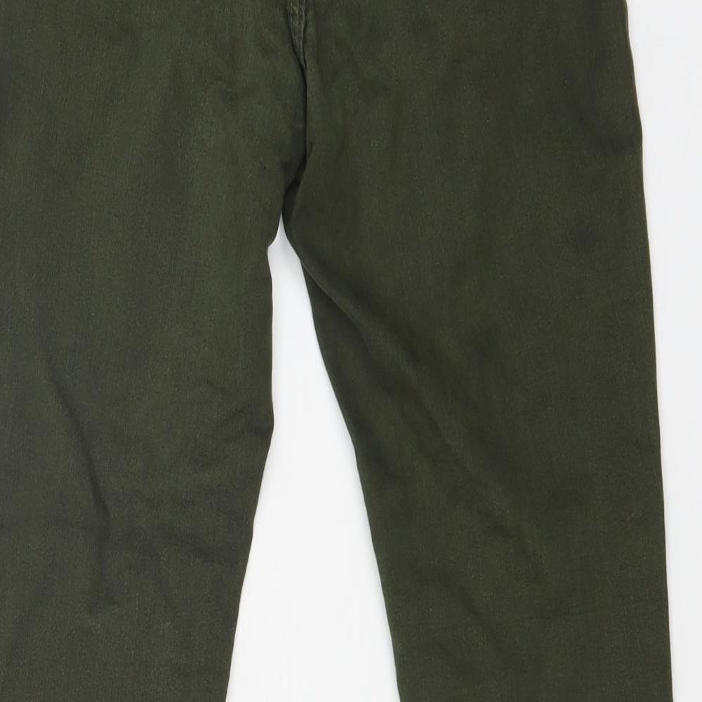Fat Face Womens Green   Skinny Jeans Size 12 L28 in