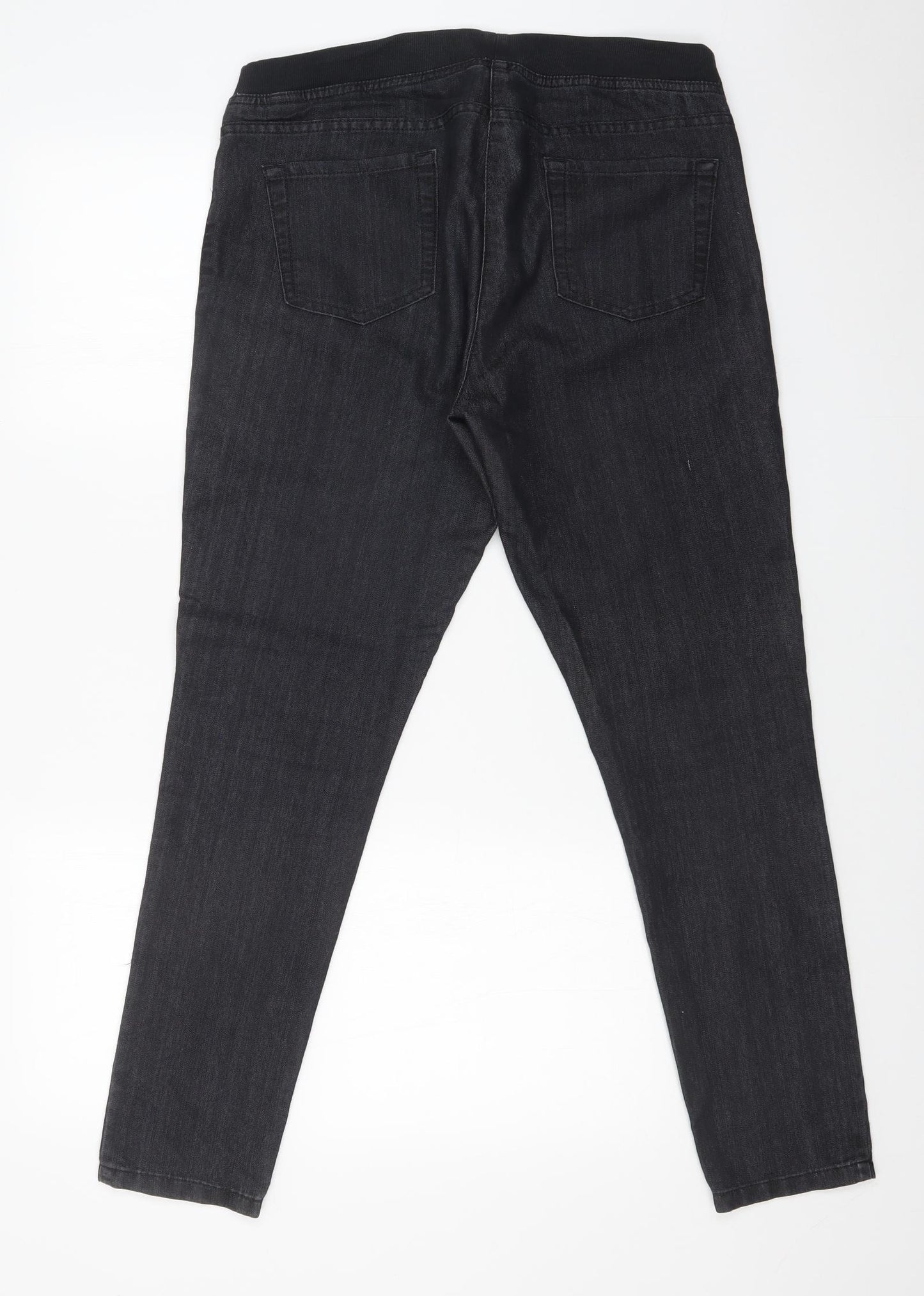 Preworn Womens Black   Jegging Leggings Size 14 L29 in