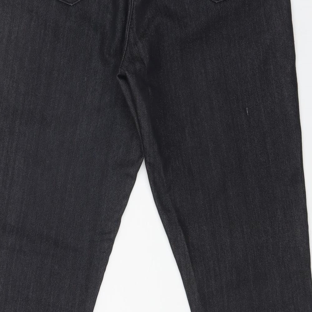 Preworn Womens Black   Jegging Leggings Size 14 L29 in