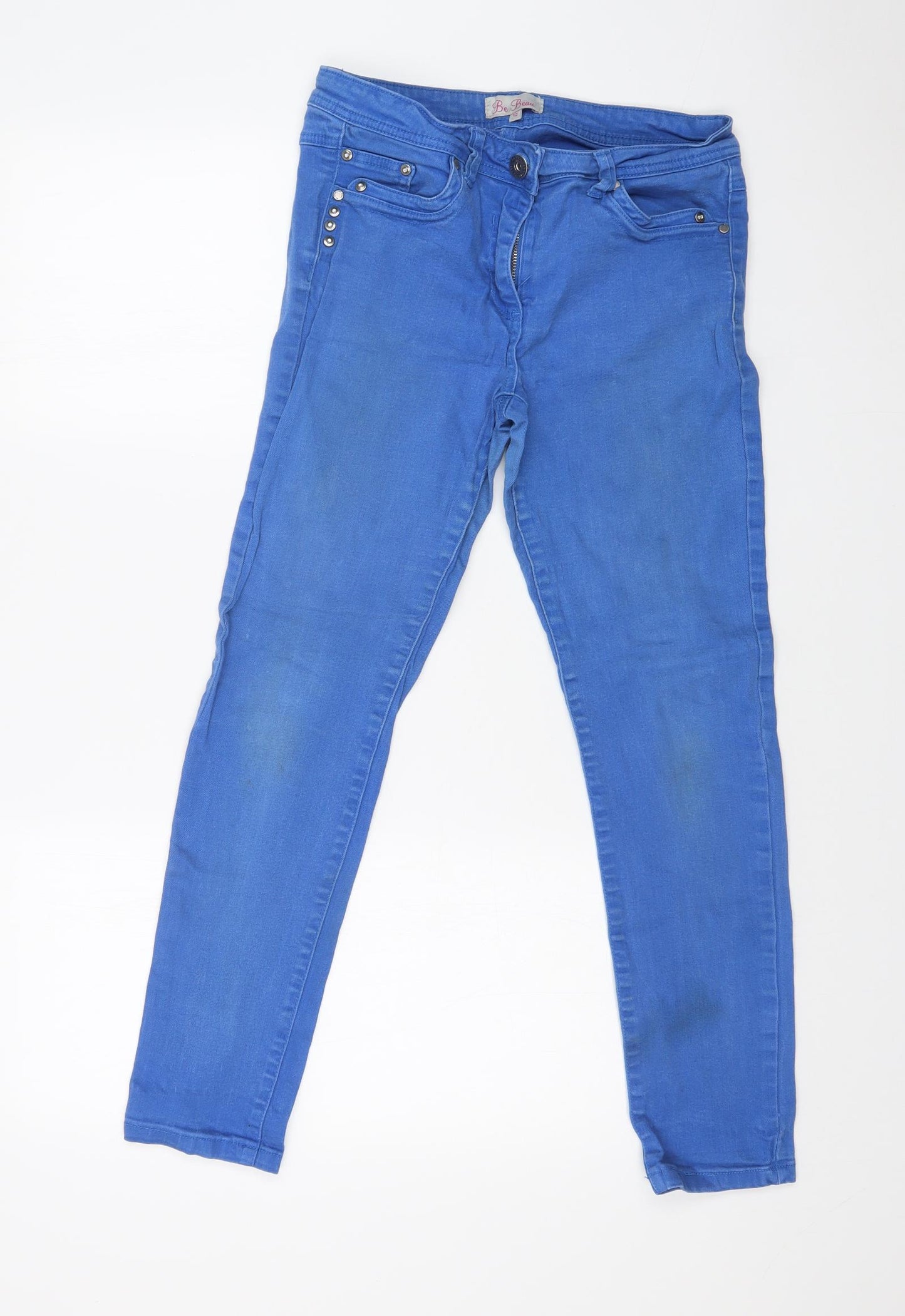 Matalan Womens Blue   Skinny Jeans Size 12 L26 in