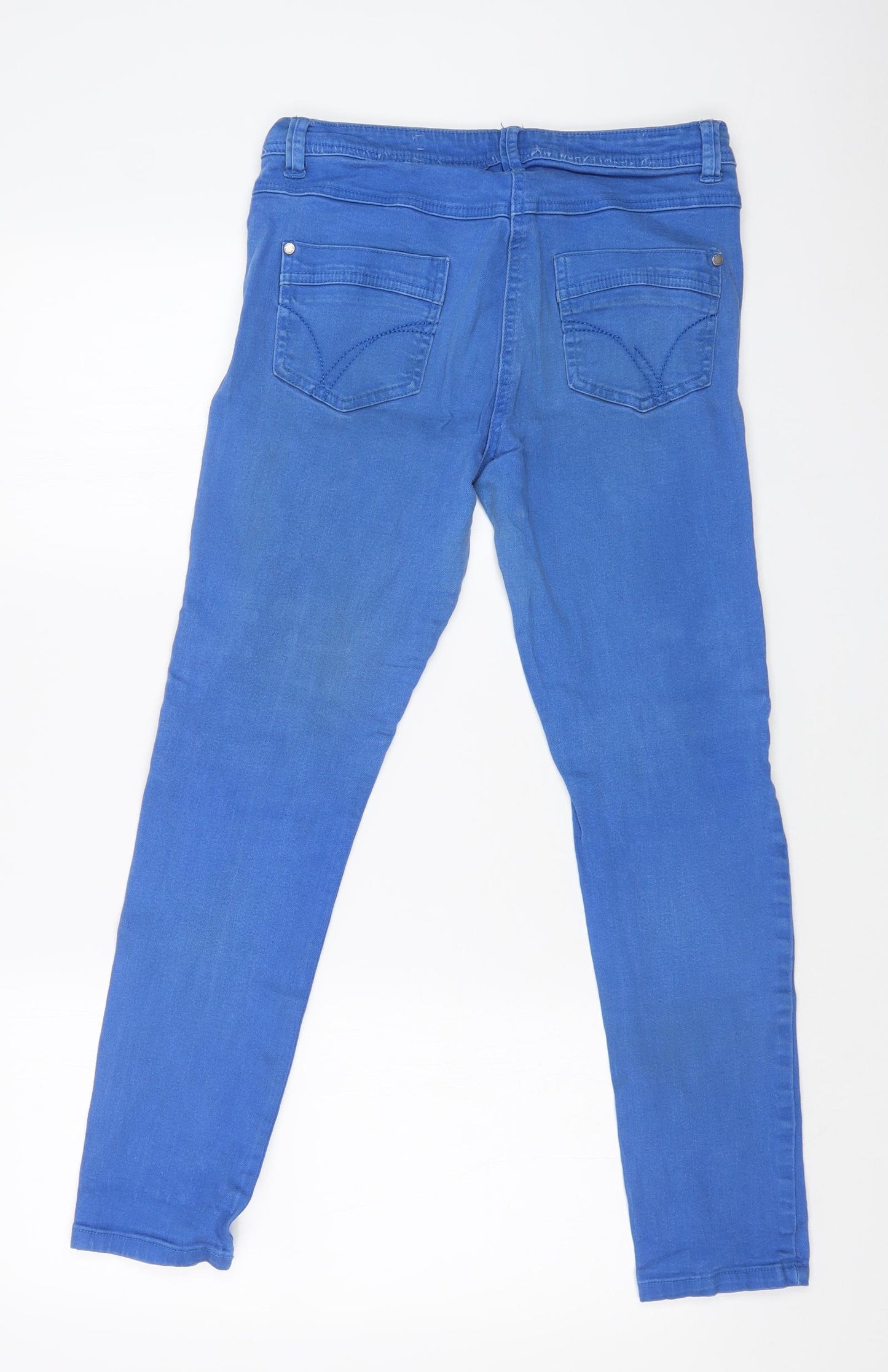 Matalan Womens Blue   Skinny Jeans Size 12 L26 in