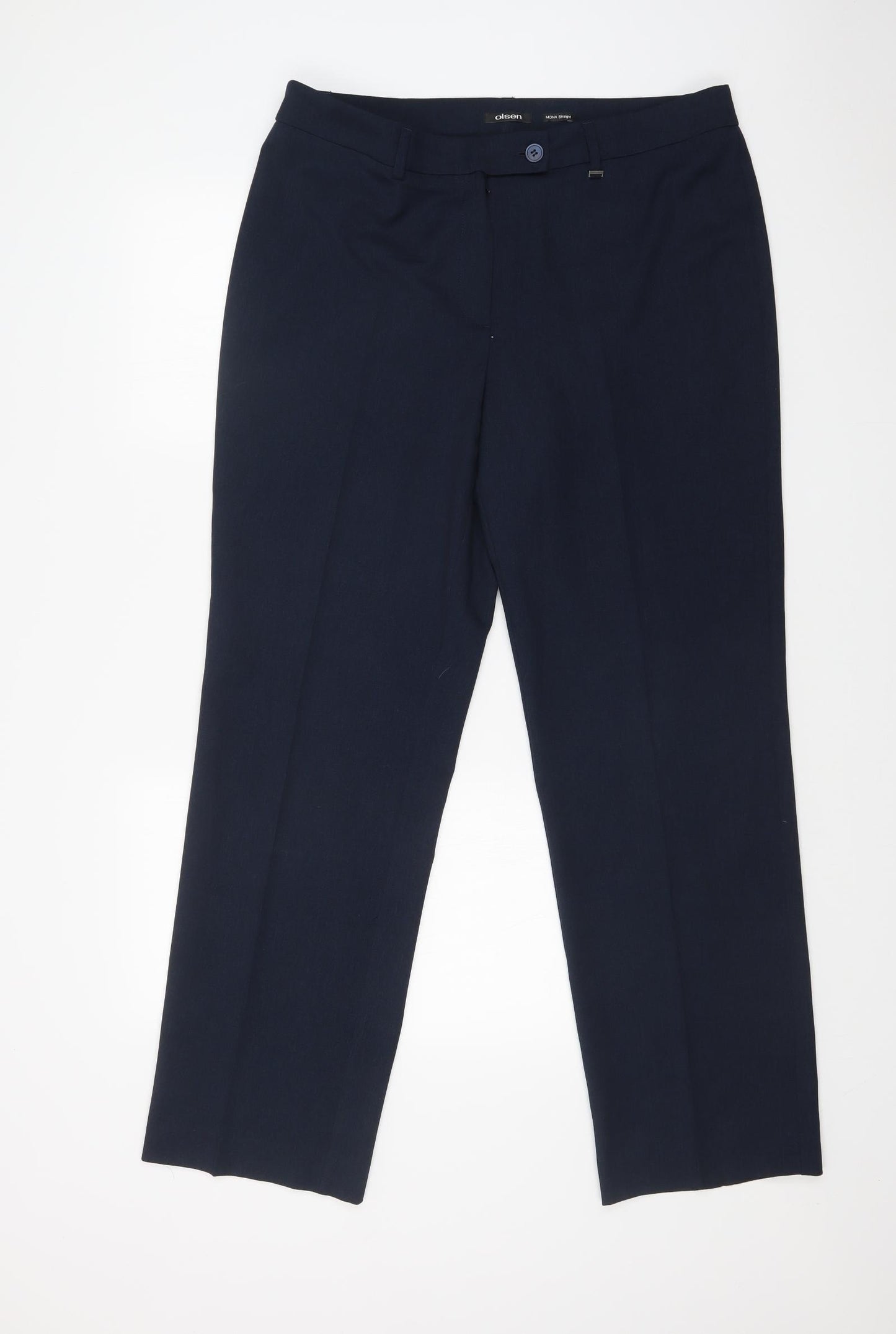 Olsen Womens Blue   Trousers  Size 18 L31 in
